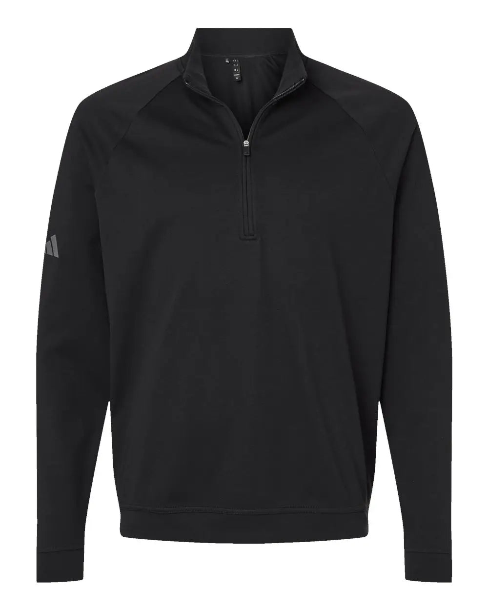 Adidas A598 Club Quarter-zip Pullover - Black - s