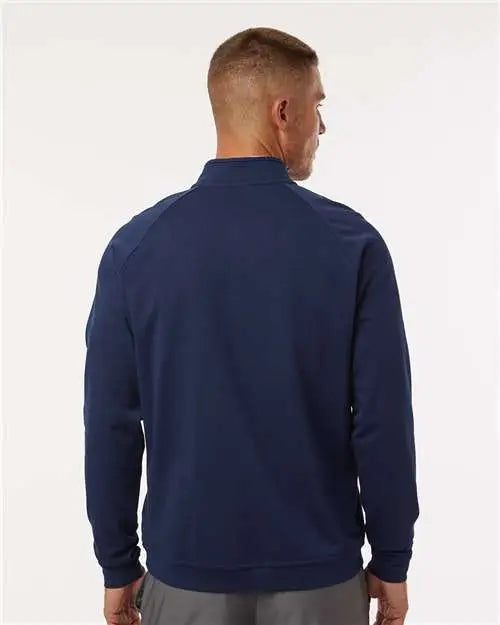 Adidas A598 Club Quarter-zip Pullover - Collegiate Navy