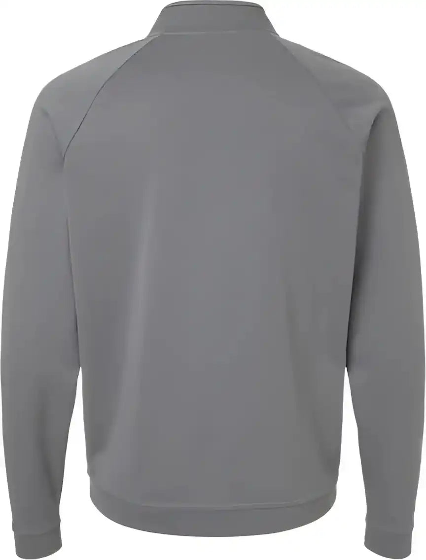 Adidas A598 Club Quarter Zip Pullover Grey Three