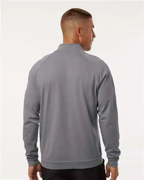 Adidas A598 Club Quarter-zip Pullover - Grey Three