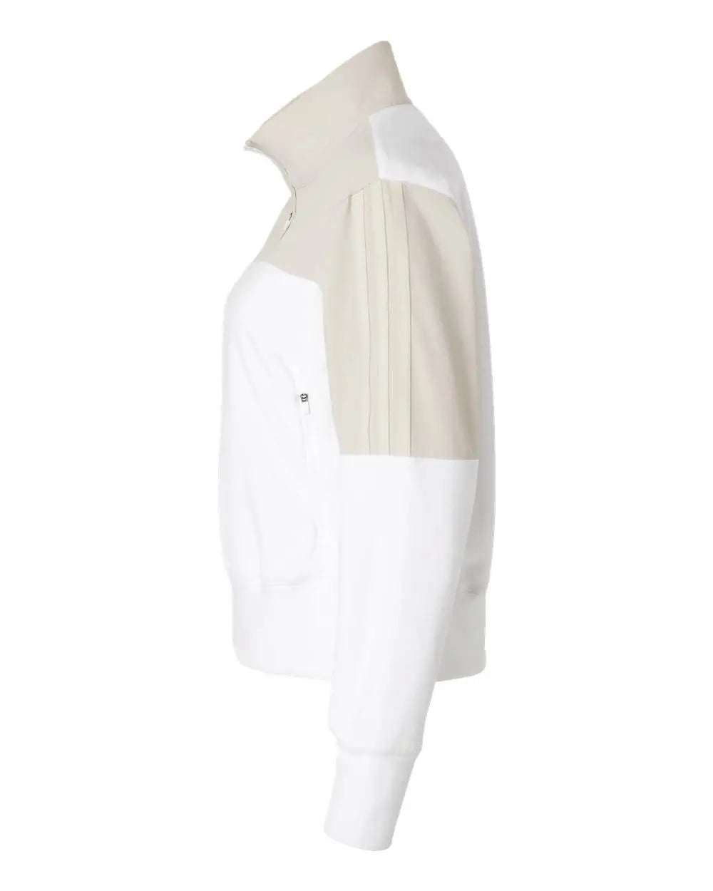 Adidas A601 Women’s Fleece Quarter-zip Pullover - Alumina