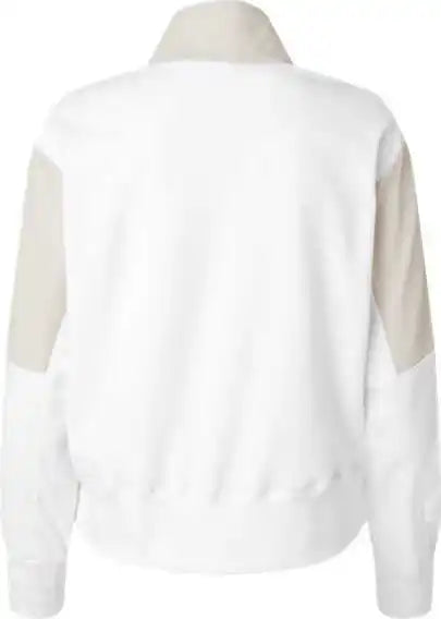 Adidas A601 Women’s Fleece Quarter-zip Pullover - Alumina