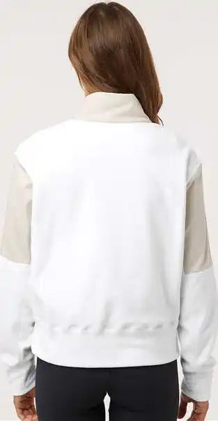 Adidas A601 Women’s Fleece Quarter-zip Pullover - Alumina