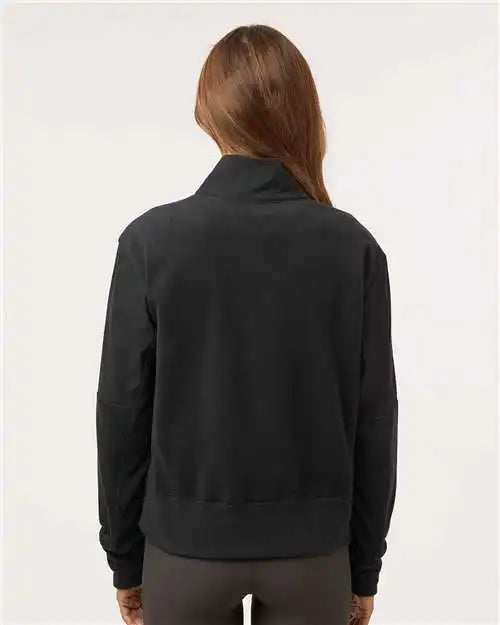 Adidas A601 Women’s Fleece Quarter-zip Pullover - Black