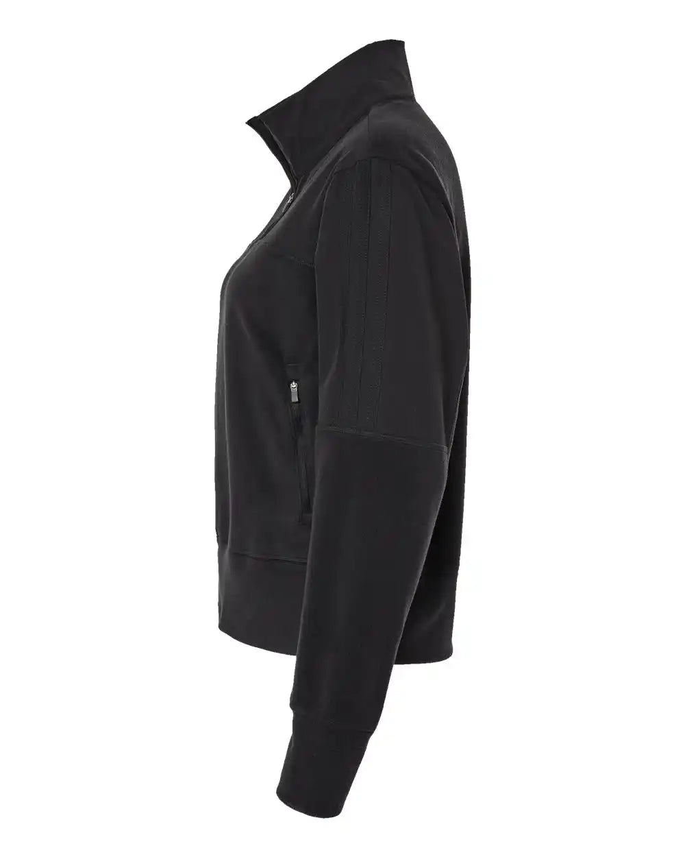 Adidas A601 Women’s Fleece Quarter-zip Pullover - Black