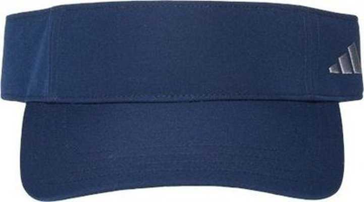 Adidas A653s Sustainable Performance Visor - Collegiate Navy - Adjustable