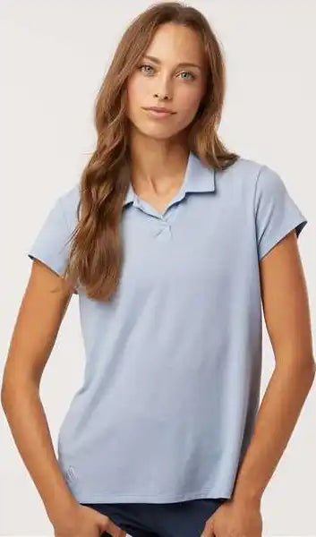 Adidas A690 Women’s Blend Polo - Blue Dawn Melange