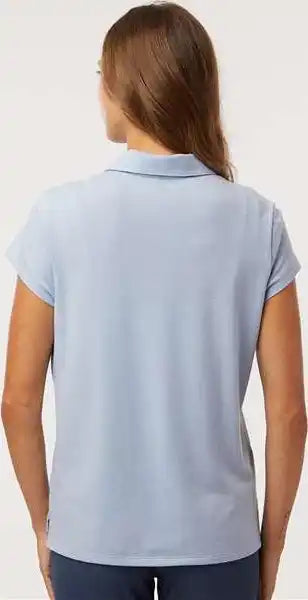 Adidas A690 Women’s Blend Polo - Blue Dawn Melange