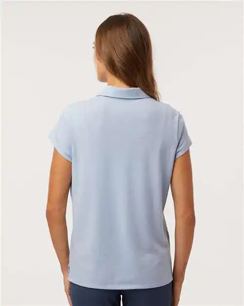Adidas A690 Women’s Blend Polo - Blue Dawn Melange
