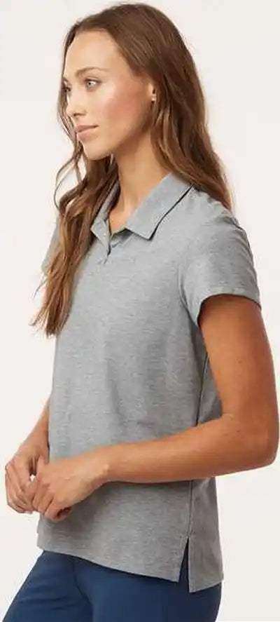 Adidas A690 Women’s Blend Polo - Gray Three Melange