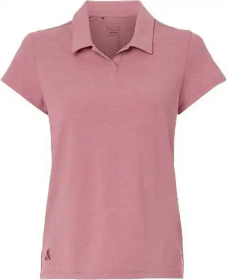 Adidas A690 Women’s Blend Polo - Pink Strata Melange