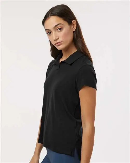 Adidas A690 Women’s Blend Polo - Solid Black