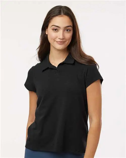 Adidas A690 Women’s Blend Polo - Solid Black
