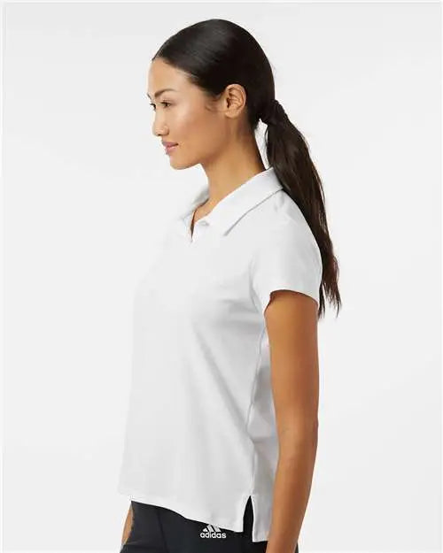 Adidas A690 Women’s Blend Polo - Solid White