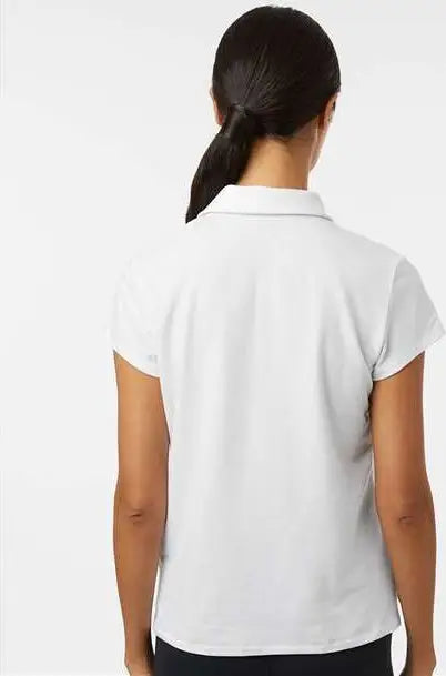 Adidas A690 Women’s Blend Polo - Solid White