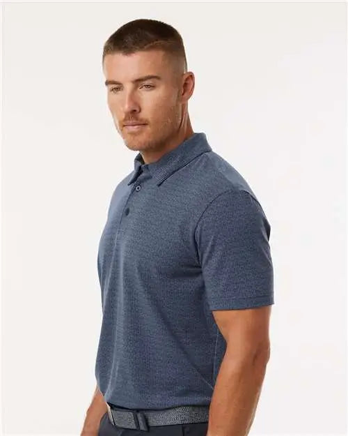 Adidas A702 Printed Blend Polo - Preloved Ink