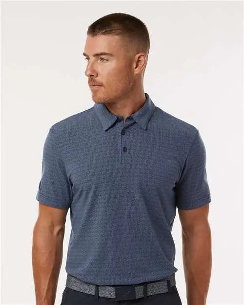 Adidas A702 Printed Blend Polo - Preloved Ink