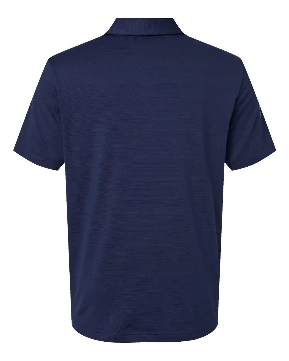 Adidas A704 Textured Stripe Polo - Dark Blue