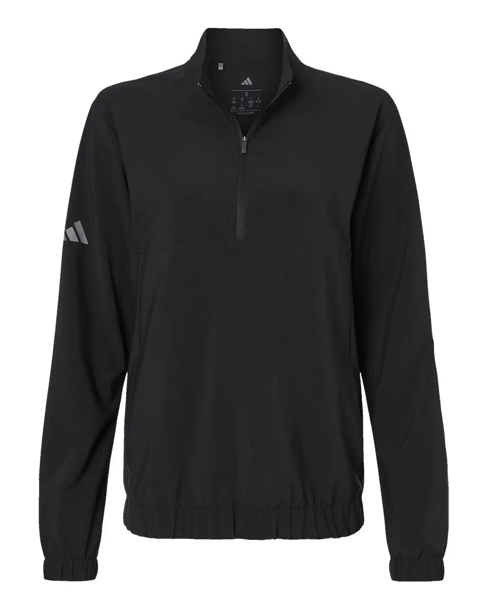 Adidas A706 Women’s Woven Half-zip Pullover - Black / Xs