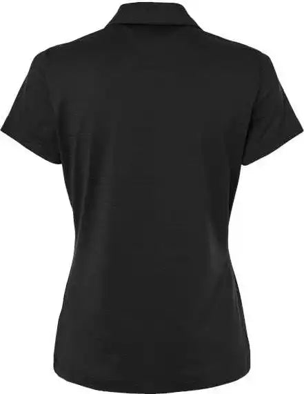 Adidas A707 Women’s Textured Stripe Polo - Black