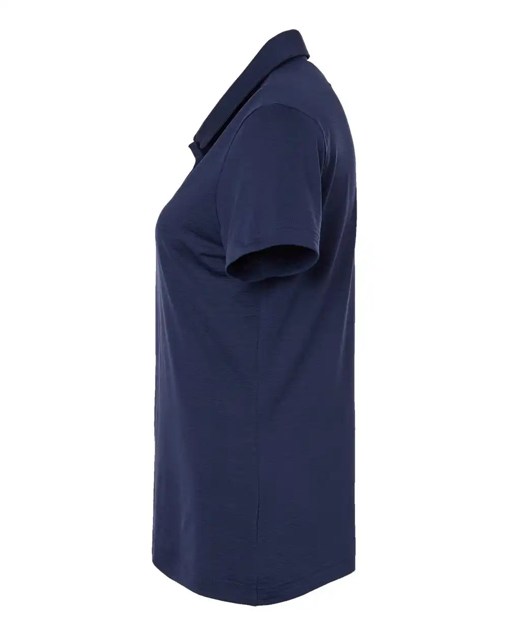 Adidas A707 Women’s Textured Stripe Polo - Dark Blue