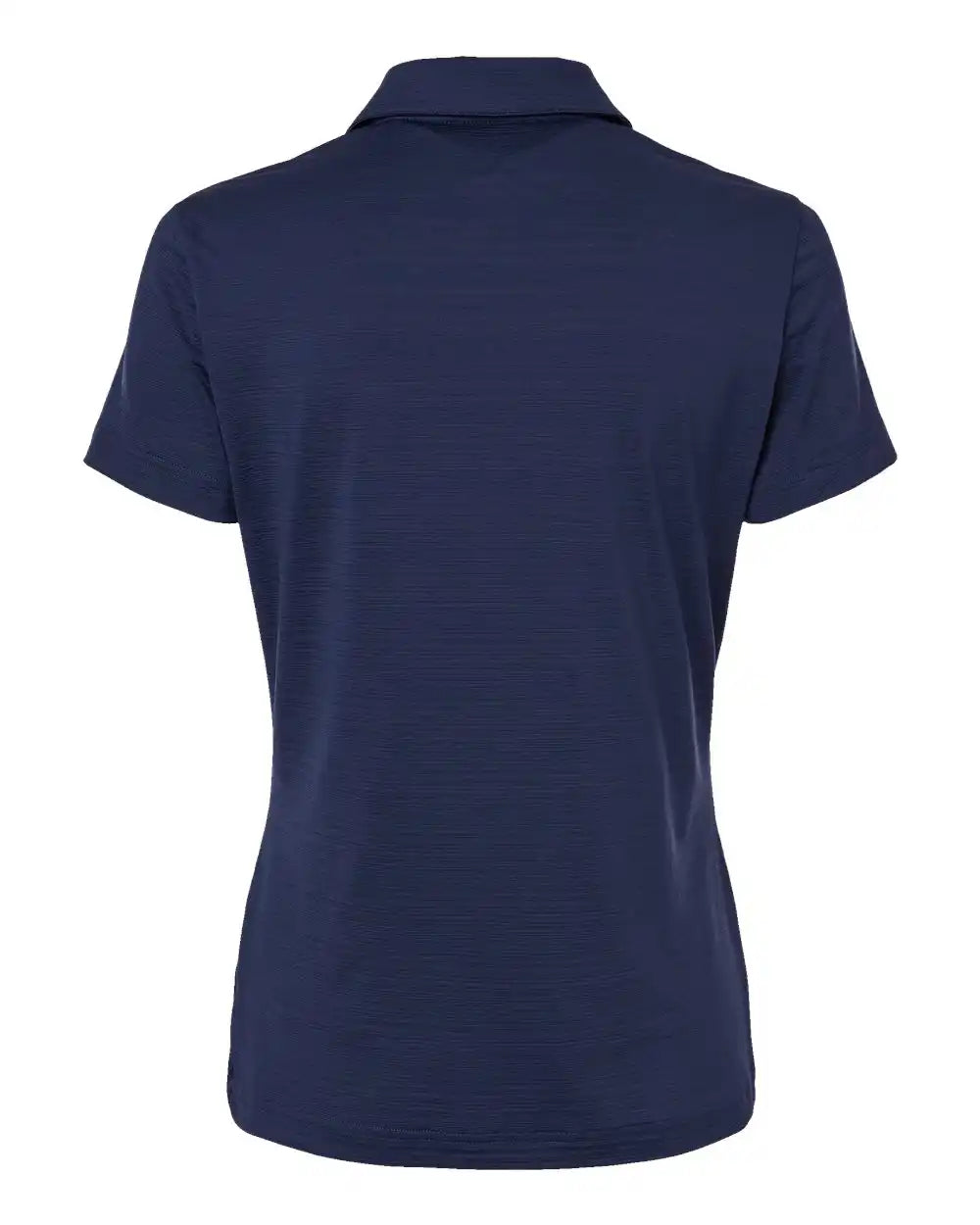 Adidas A707 Women’s Textured Stripe Polo - Dark Blue - Xs