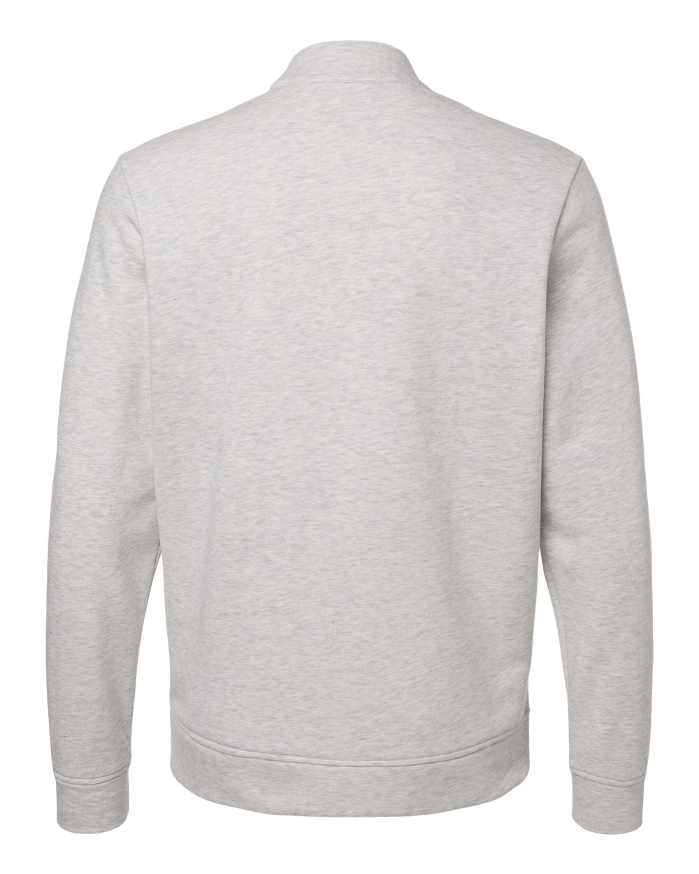 Adidas A721 Men’s Elevated Fleece Quarter-zip Pullover - Medium Grey Heather