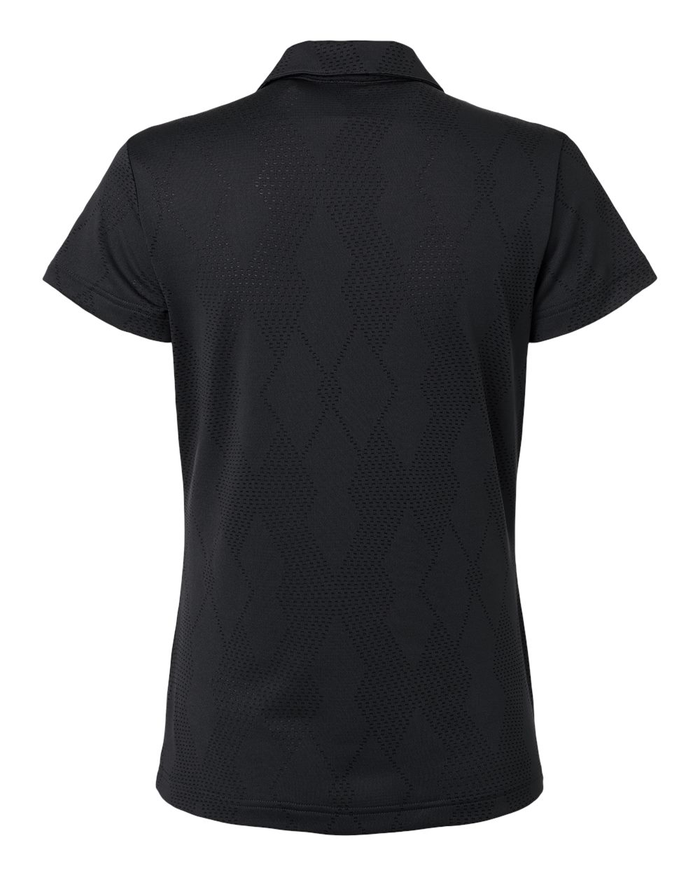 Adidas A727 Women’s Textured Jacquard Polo - Carbon