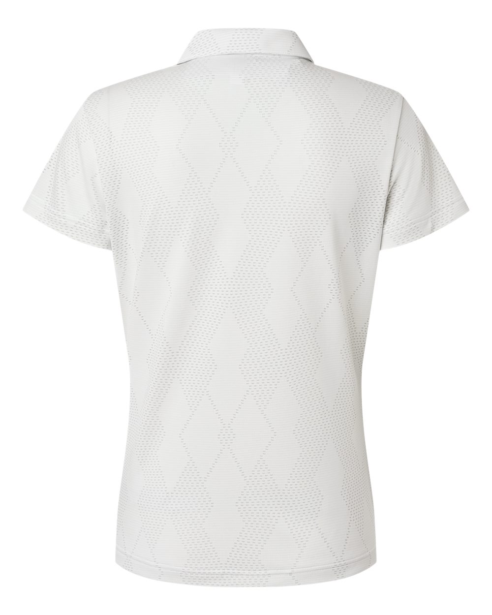 Adidas A727 Women’s Textured Jacquard Polo - White