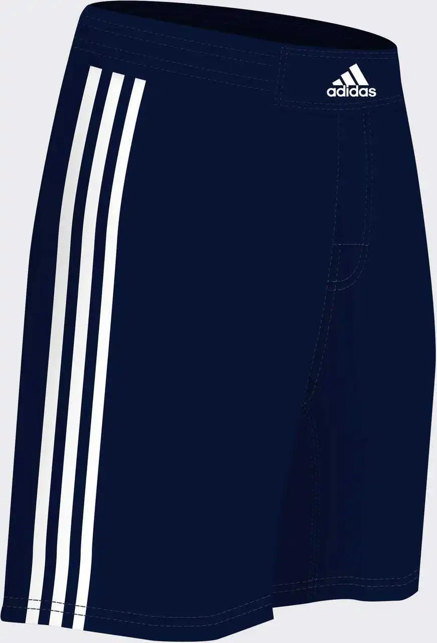 Adidas Aa201s Grappling Wrestling Shorts - Navy White