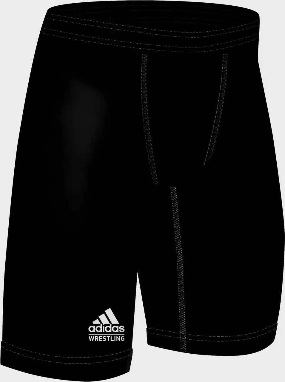 Adidas Aa301s Compression Wrestling Shorts - Black