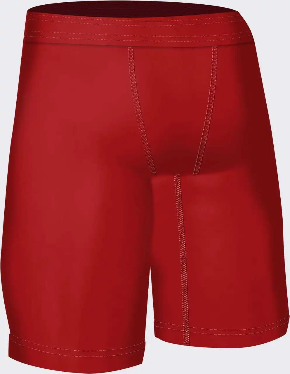 Adidas Aa301s Compression Wrestling Shorts - Red