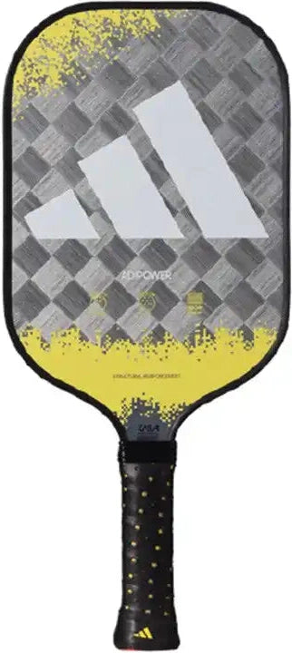 Adidas Adipower Attk 2 Pickleball Paddle - Gray Neon Yellow