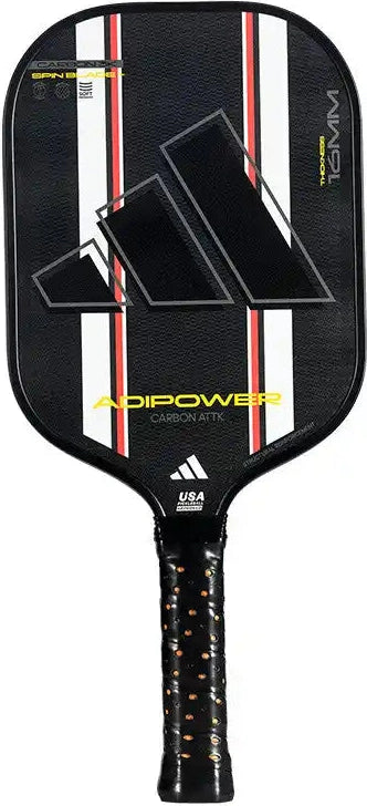 Adidas Adipower Carbon Attk Pickleball Paddle 2024 - Black