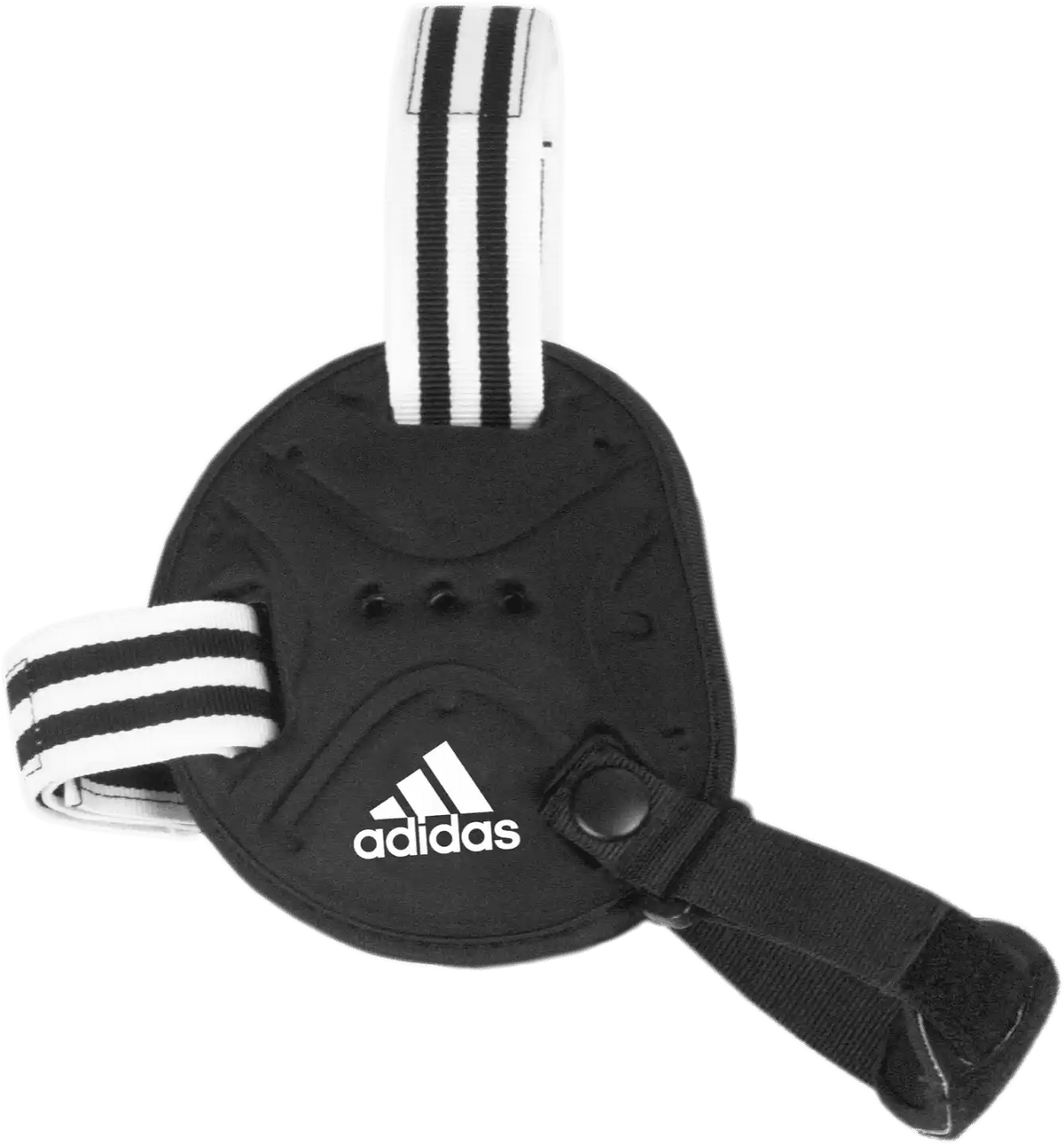 Adidas Ae202 Youth Ear Guard - Black White - one Size Fits Most