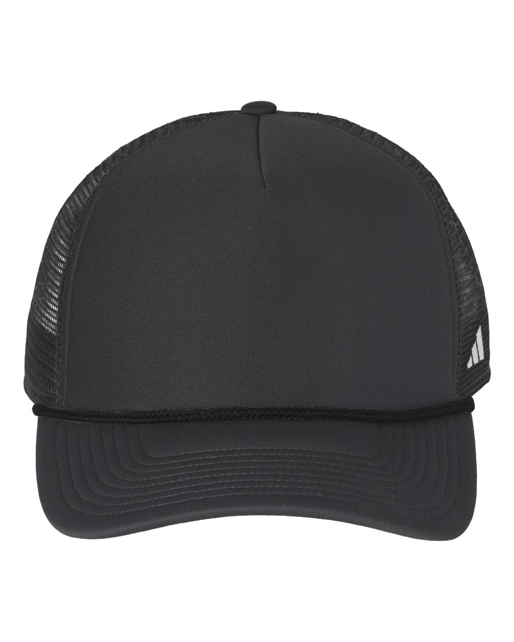 Adidas Ah608 Fundamental Dispatch Trucker Cap - Team Dark Grey Black White