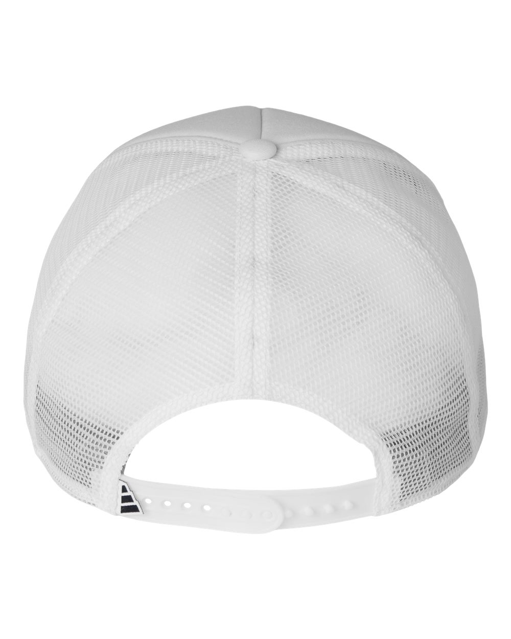 Adidas Ah608 Fundamental Dispatch Trucker Cap - White Black