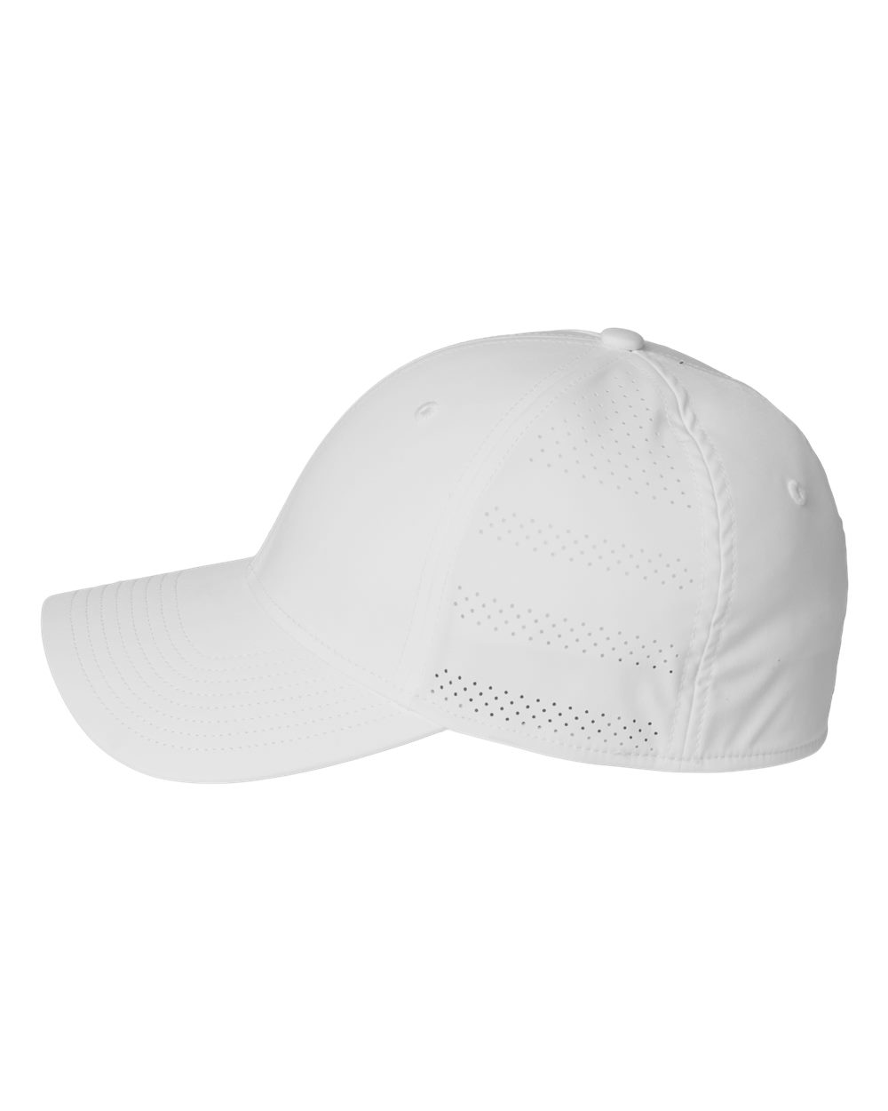 Adidas Ah609 Fundamental Gameday Stretch Cap - White Black