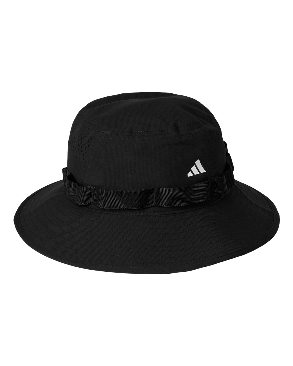 Adidas Ah610 Fundamental Victory Bucket Hat - Black White