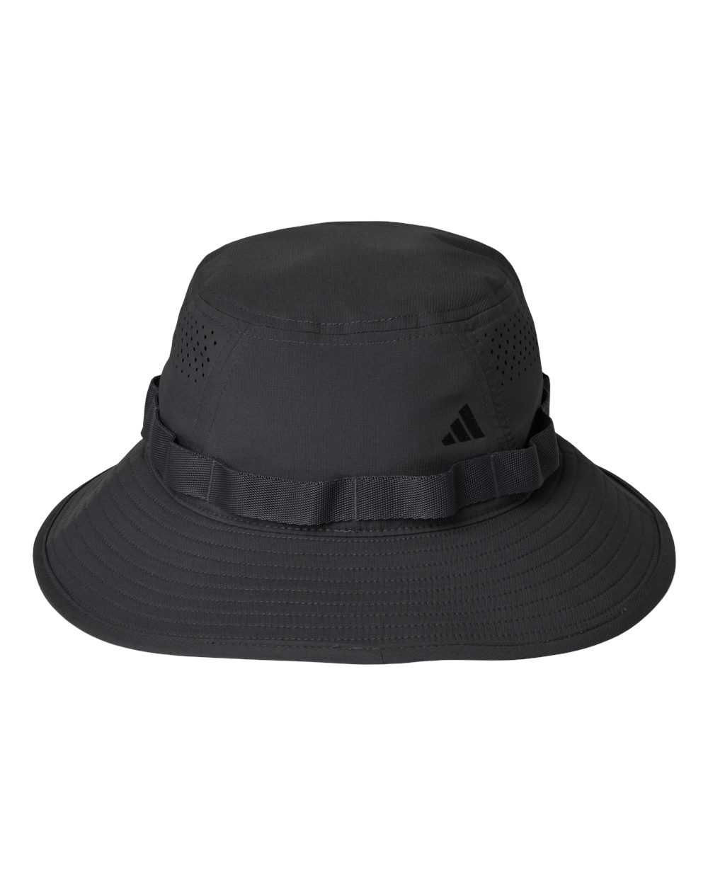 Adidas Ah610 Fundamental Victory Bucket Hat - Team Dark Grey Black