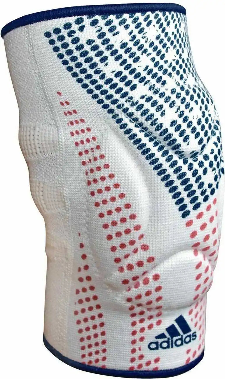 Adidas Ak103 Reversible Wrestling Kneepad - White Flag