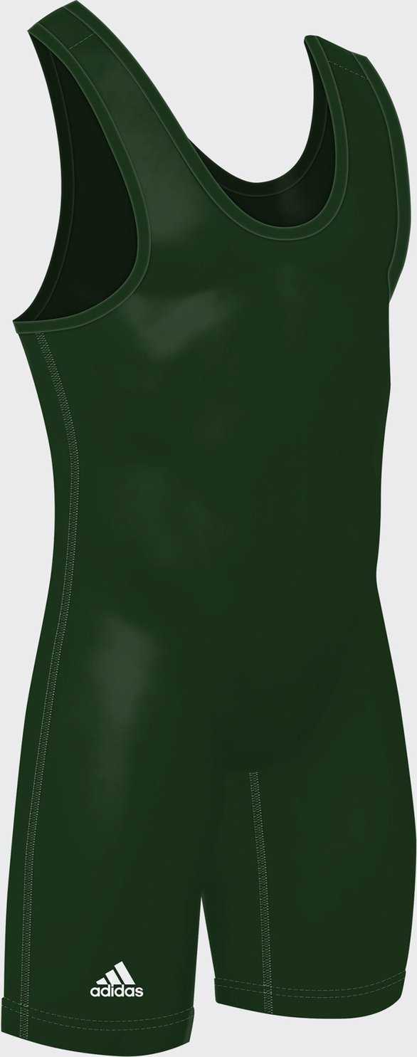 Adidas As101s Wrestling Singlet - Hunter