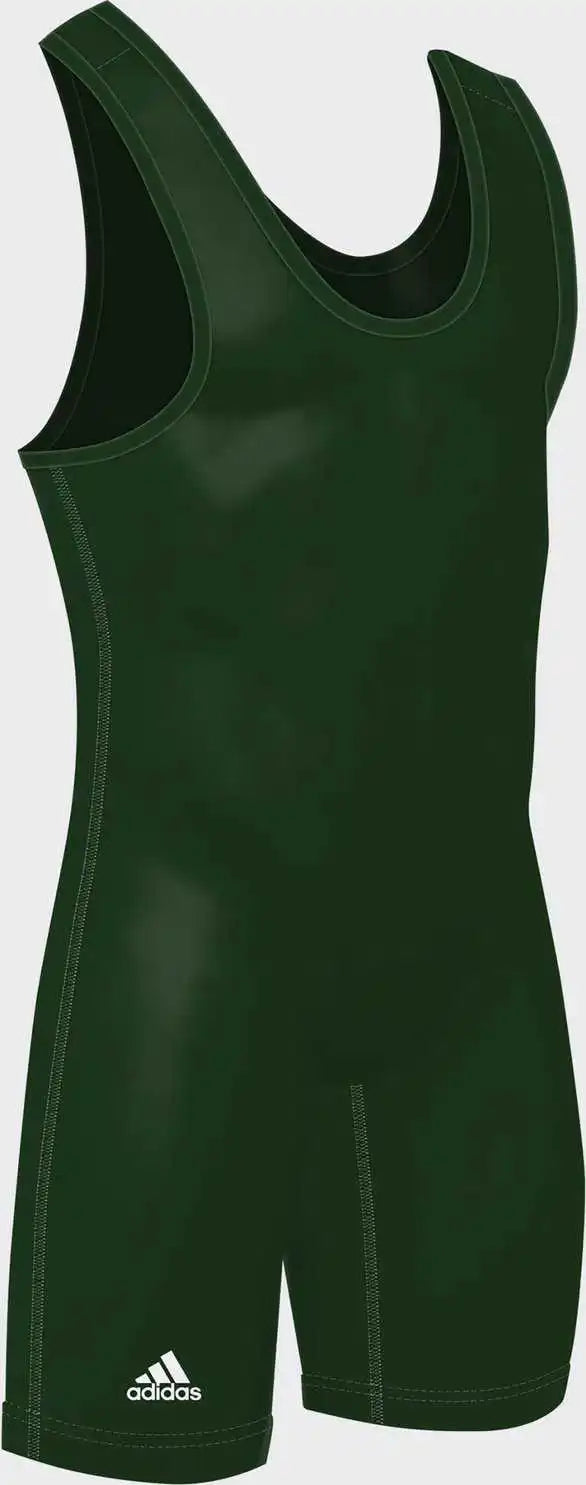 Adidas As101s Wrestling Singlet - Hunter