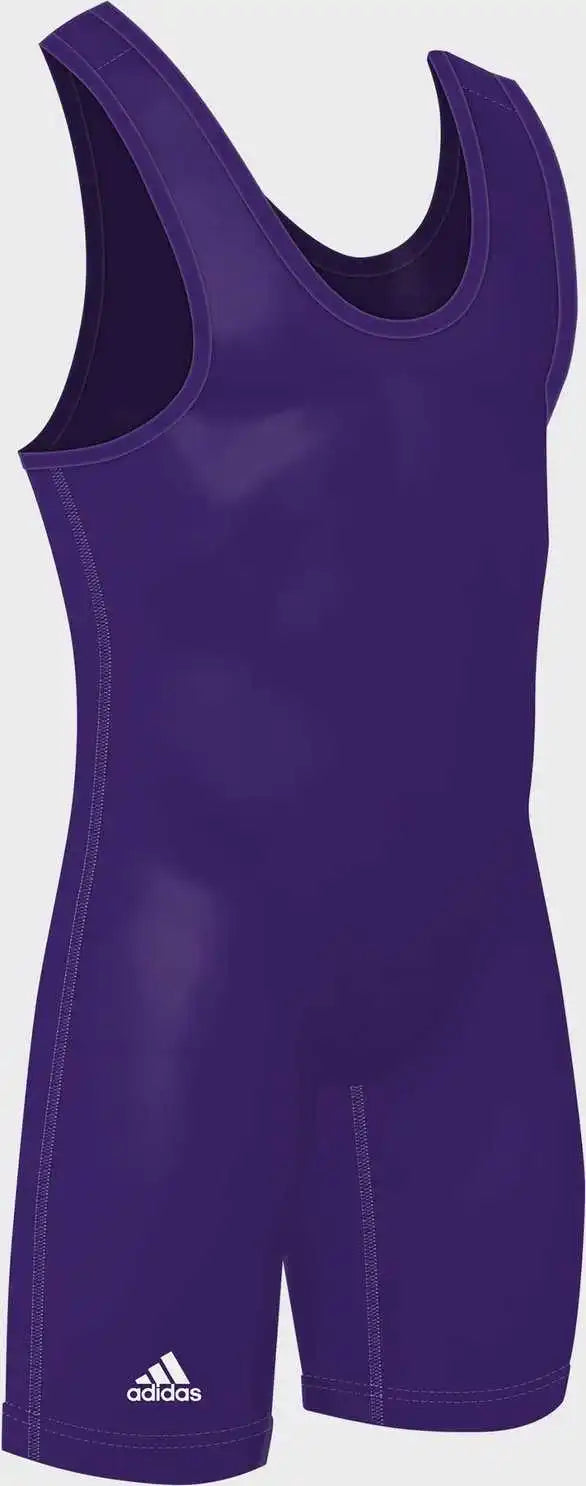 Adidas As101s Wrestling Singlet - Purple