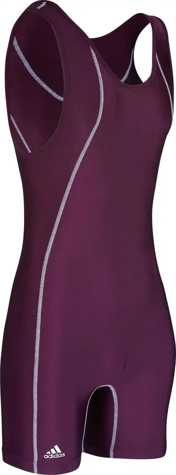 Adidas As107s Wrestling Singlet - Maroon