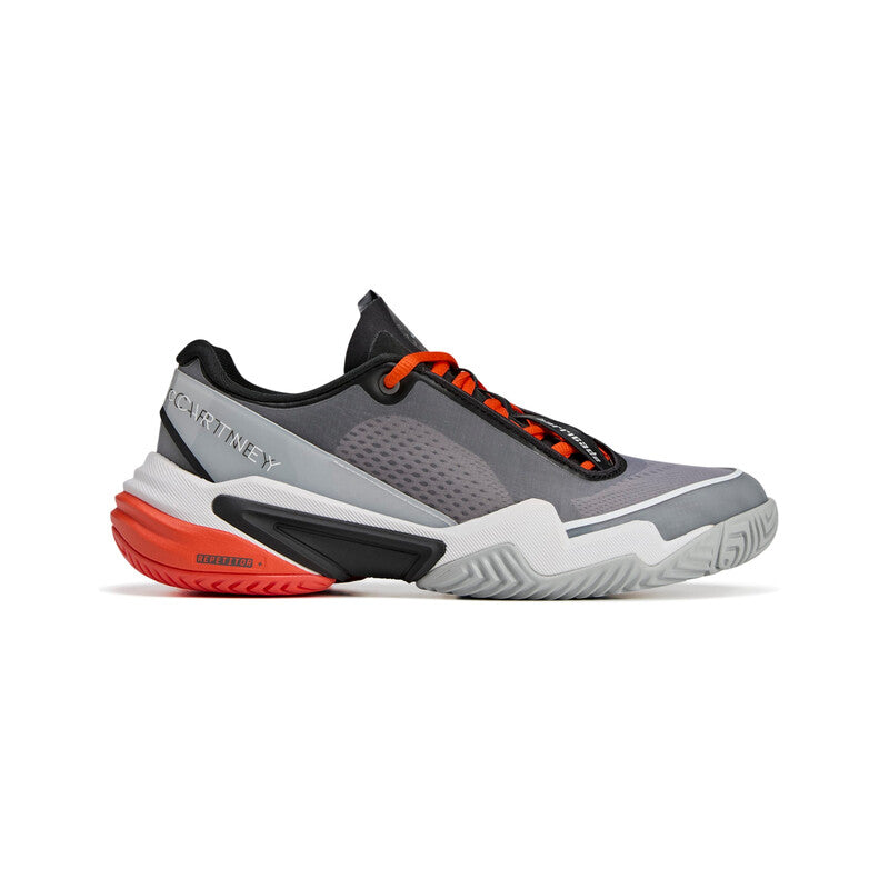 Adidas Asmc Barricade (w) (charcoal/white) - Wh/gy / 6