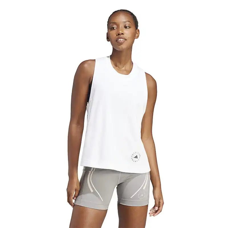 Adidas Asmc Logo Tank Women’s White