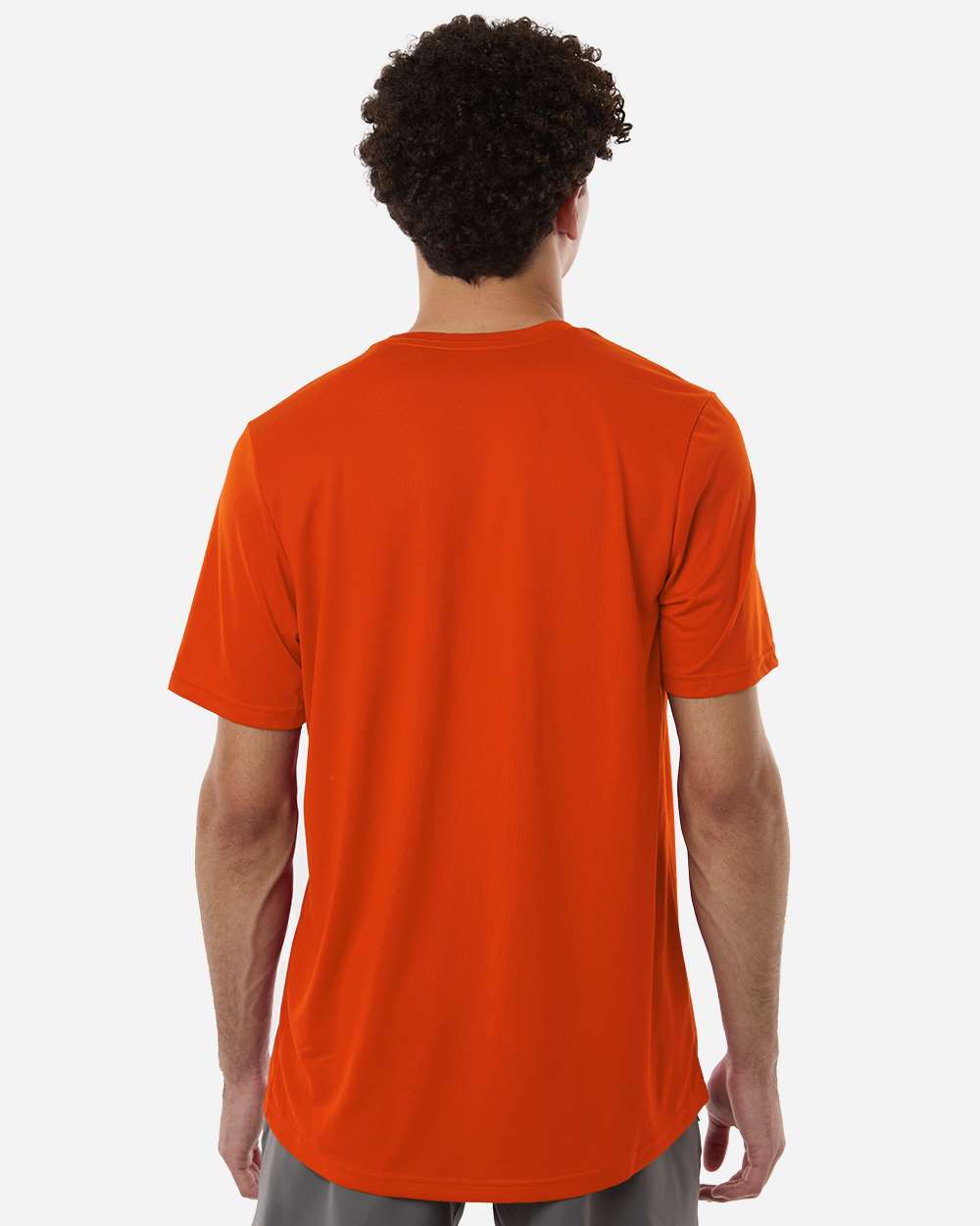 Adidas At101 Men’s Pregame T-shirt - Collegiate Orange White