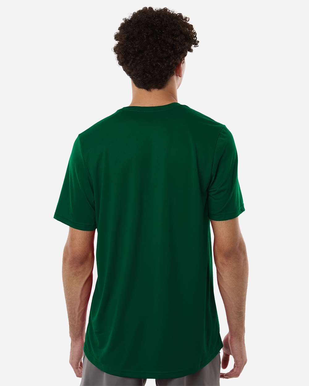 Adidas At101 Men’s Pregame T-shirt - Dark Green White