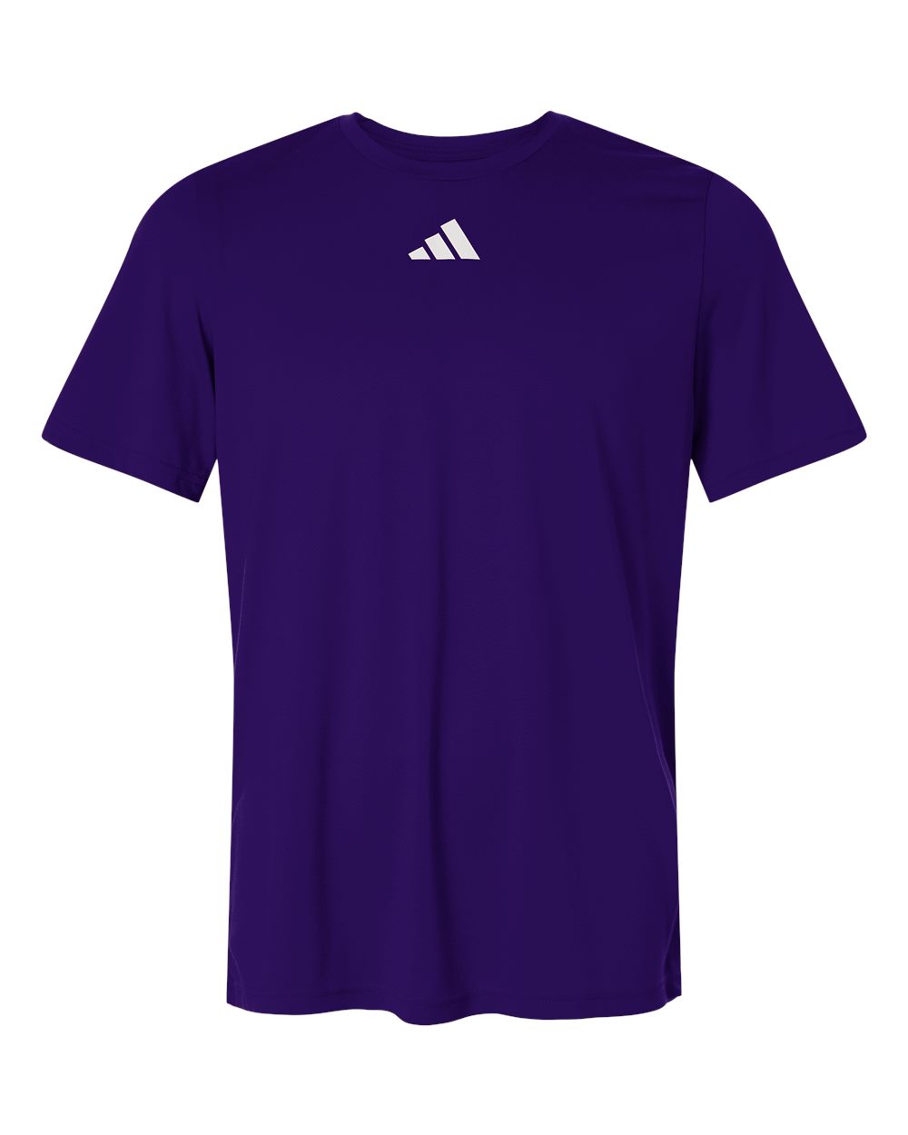 Adidas At101 Men’s Pregame T-shirt - Team Collegiate Purple White